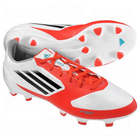 adidas Womens F30 TRX FG Soccer Cleats White and Core Energy