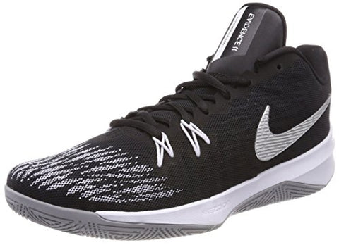 Nike Zoom Evidence Ii Mens 908976-001 Black/Metallic Silver-White-Wolf Grey (8 D US)