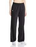 Under Armour Women's Campus Knit Pant, Black (001)/White, Medium