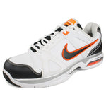 Nike Air Max Global Court US Mens 7.5 M (White/Anthacite/TotalOrange/MetallicSilver)