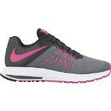 Nike New Women's Zoom Winflo 3 Running Shoe Grey/Pink 5
