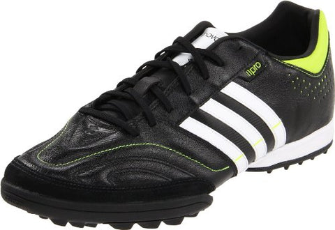 adidas Men's 11Nova TRX TF Soccer Cleat,Black/White/Slime,7 D US