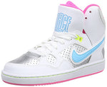 Nike Son of Force Mid (GS) US 5.5y M (MetallicSilver/Clearwater/PinkPow/Volt)