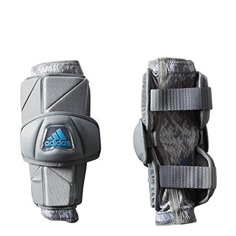 adidas Performance EQT Berserker Lacrosse Arm Guard, Onyx Grey, Large