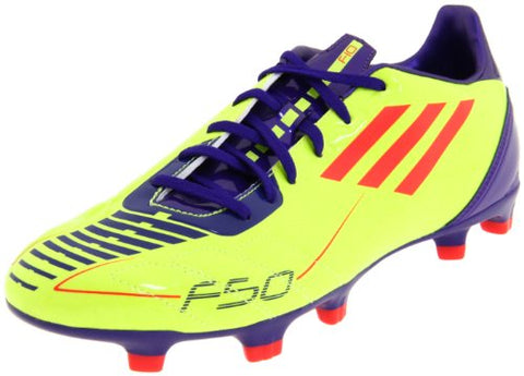 adidas Men's F30 TRX Fg Soccer Cleat,Electricity/Infrared/Sharp Purple Anodized,12 D US