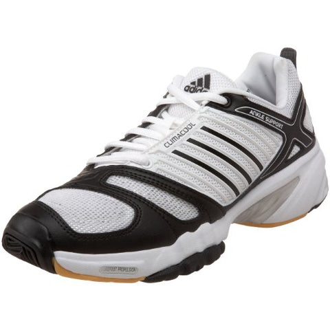 adidas Women's Taipa Light Cc Volleyball Shoe,Running White/Black/Metallic Silver,10.5 C