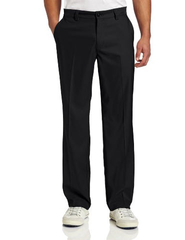 adidas Golf Men's's Climalite Flat Front Pant, Black, 38/32-Inch