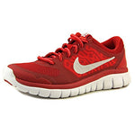 Nike Kid's Flex 2015 RN Running Shoe Gym Red/Bright Crimson/Metallic Silver 3.5