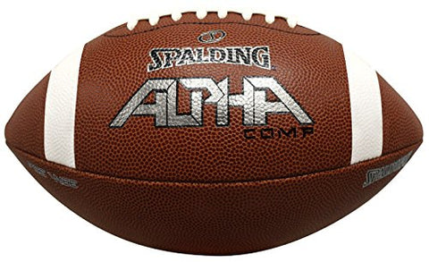 Spalding Alpha Composite Football, Brown, Full Size