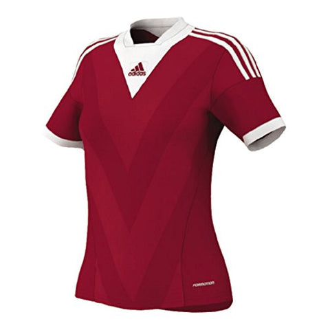 adidas Soccer Uniform Jersey: adidas Campeon 13 Women's Replica Soccer Jersey Red/White L