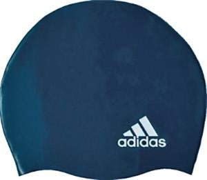 Adidas Silicone Swimming Cap, Navy, Size Adult