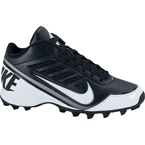 Nike Land Shark 3/4 Gs Big Kids Style: 511296-009 Size: 1.5 Black/Metallic Silver