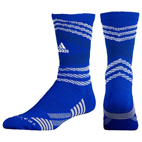 Adidas Agron Speed Mesh Crew Socks BOLD BLUE/POWER RED/LIGHT ONIX/UNITY INK PURPLE/WH