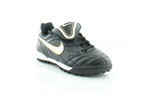 Nike Jr Tiempo Natural III TF US 1.5y M (Black/White/MetallicGold)