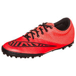 Nike Mens Mercurial Pro TF Turf Soccer Shoes 11 US, Crimson/Black