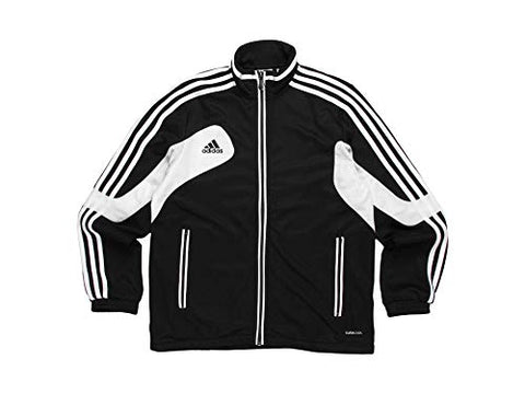 adidas YOUTH Condivo 12 Soccer Training Jacket (Black/White) (YS)