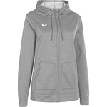 Under Armour Women's UA Storm ArmourÂ Fleece Hoodie (True Gray Heather, Large)