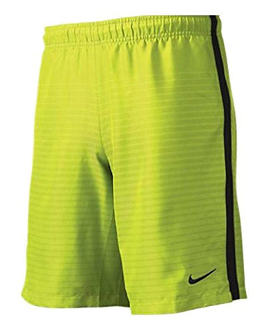 Nike Womens US Max Graphic Woven Short Volt/Black/Black Size Medium